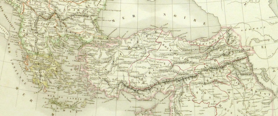 The Ottoman Empire in 1845